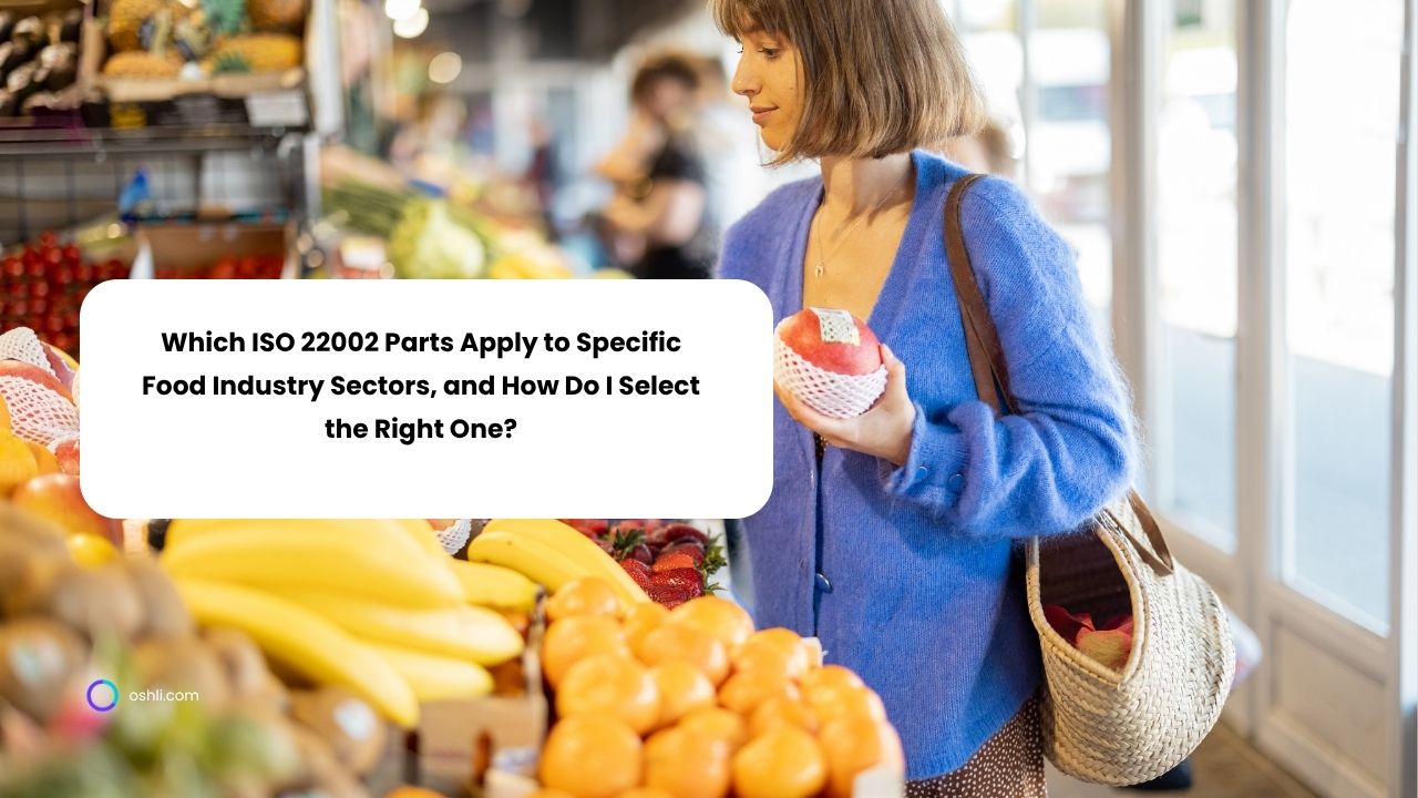 Which ISO 22002 Parts Apply to Specific Food Industry Sectors, and How Do I Select the Right One?