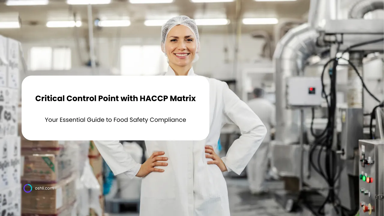 Define Critical Control Point with HACCP Matrix: Your Essential Guide