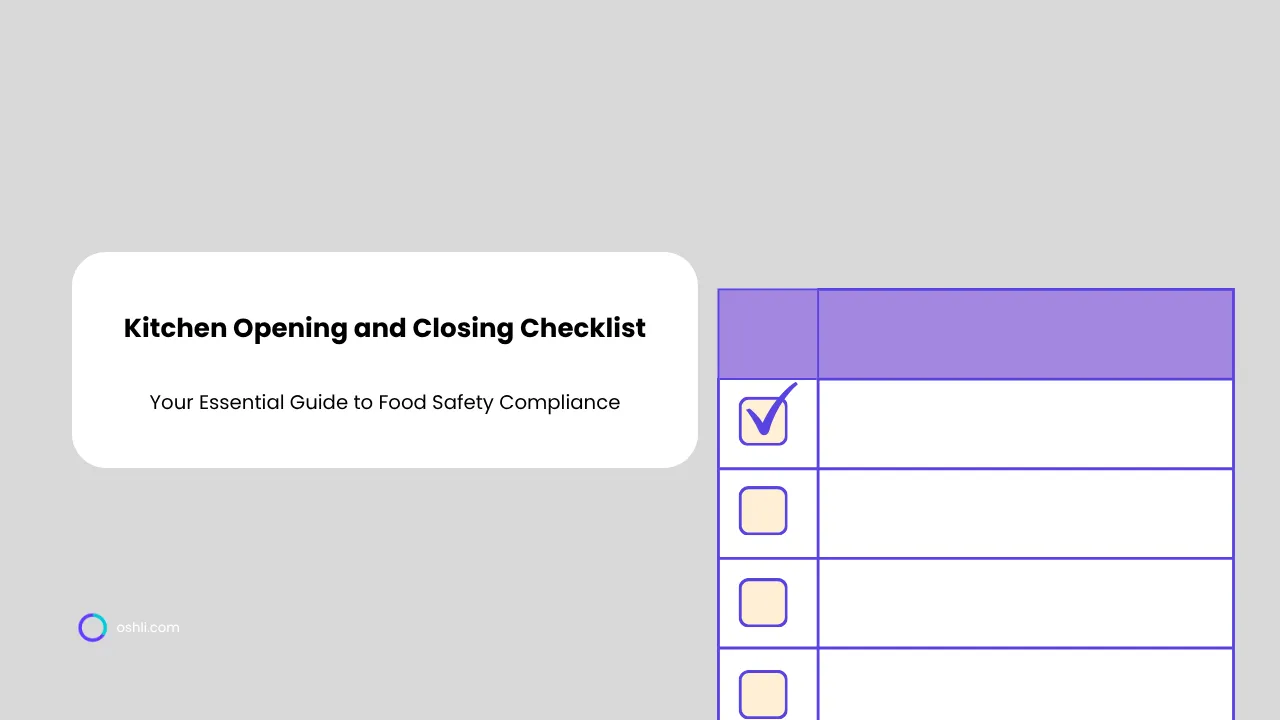 Kitchen Opening and Closing Checklist: Your Essential Guide