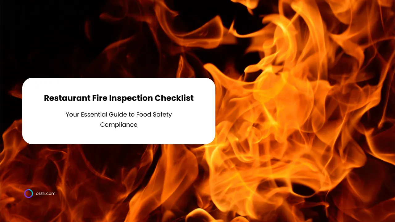 Restaurant Fire Inspection Checklist: Your Essential Guide